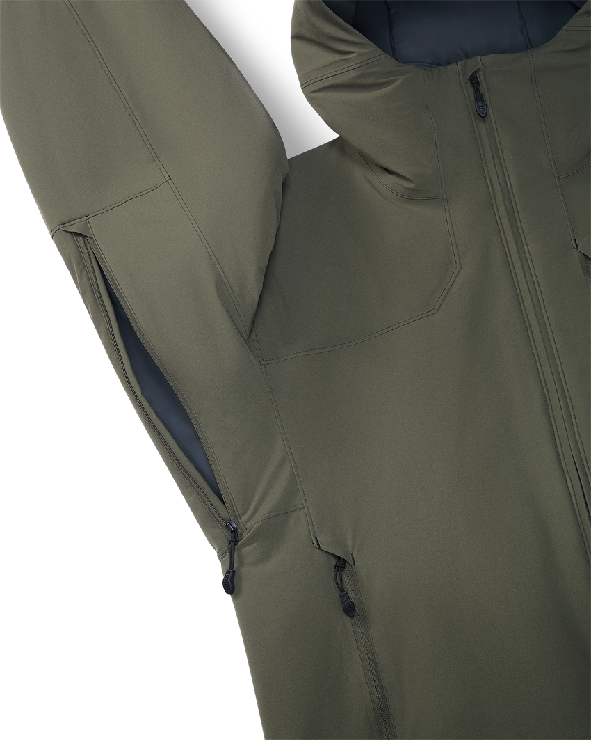 Mountain PRO Hooded Jacket | Verde